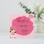 Softball Batter Kaart (Staand voorkant)