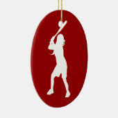 Softball Batter Ornament (Rechts)