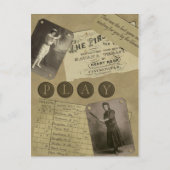  "Softball"-Briefkaart Briefkaart (Voorkant)