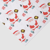 Softball-cadeaupapier voor kerstcadeaus tissuepapier (Detail)