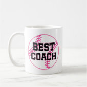 Softball Coach (beste) Gift Koffiemok (Links)