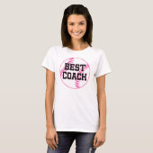 Softball Coach (beste) Gift T-shirt (Voorkant volledig)