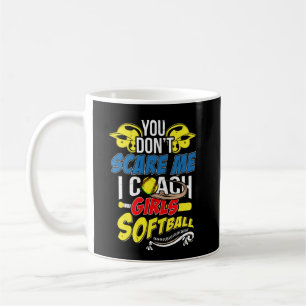 Softball Coach I Coach Girls Softball Coach Sport Koffiemok