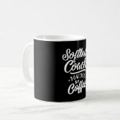 Softball Coach-taaktitel Cadeau Koffiemok (Voorkant links)
