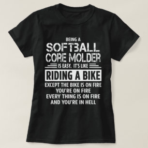 softball core modder t-shirt