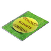 Softball Custom Ball Carnet (Côté gauche)