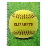 Softball Custom Ball Carnet (Devant)
