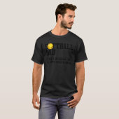 Softball Dad Definition   T-shirt (Voorkant volledig)