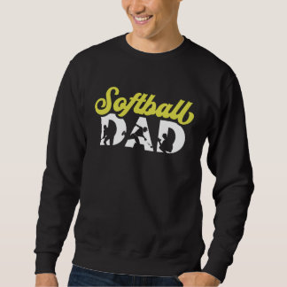 Softball Dad Pitcher Catcher Softball Sports Playe Trui
