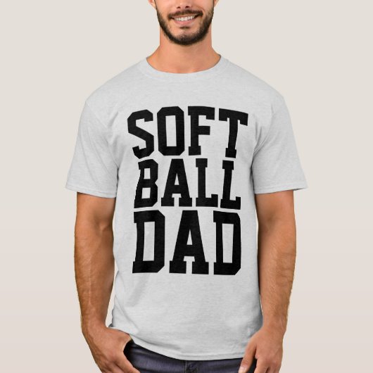 SOFTBALL DAD T-SHIRTS (Voorkant)
