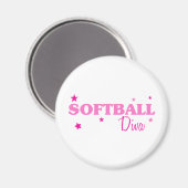 Softball Diva Magneet (Voorkant / Achterkant)