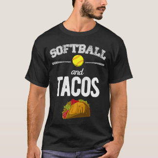 Softball en Tacos Softball Player Taco T-shirt