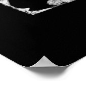 Softball Flag With Softball Players Poster (Hoek)