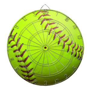 Softball Geel Snelle Hoogte 8U 10U 12U Dartboard Dartbord