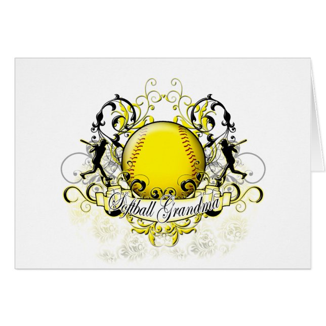 Softball Grandma (Voorkant Horizontaal)