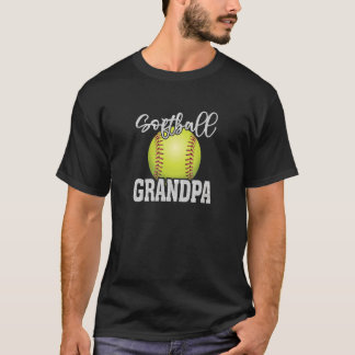 Softball Grandpa Softball-serie T-shirt