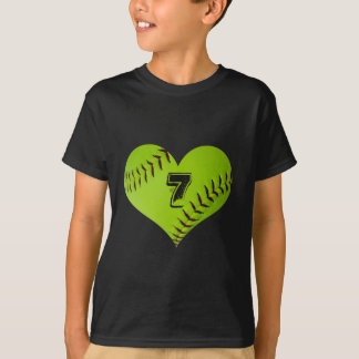 Softball-hart T-Shirt