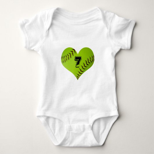softball hartkleding romper (Voorkant)