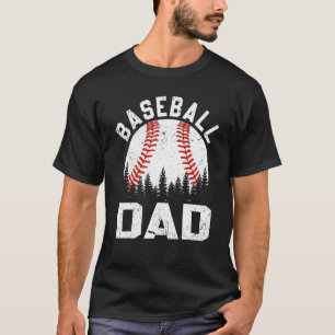 Softball honkbal vader retro bal vader' t-shirt