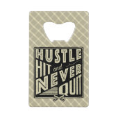 Softball Hustle, Touché Et Ne Quitte Jamais (Devant)