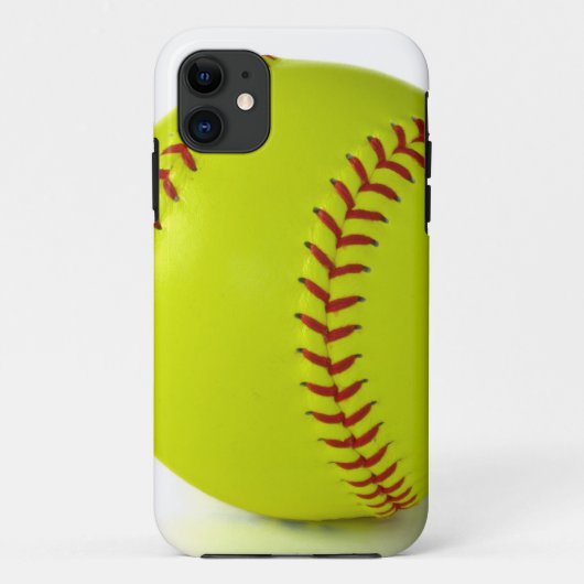 Softball IPhone-draagtas Case-Mate iPhone Case (Achterkant)