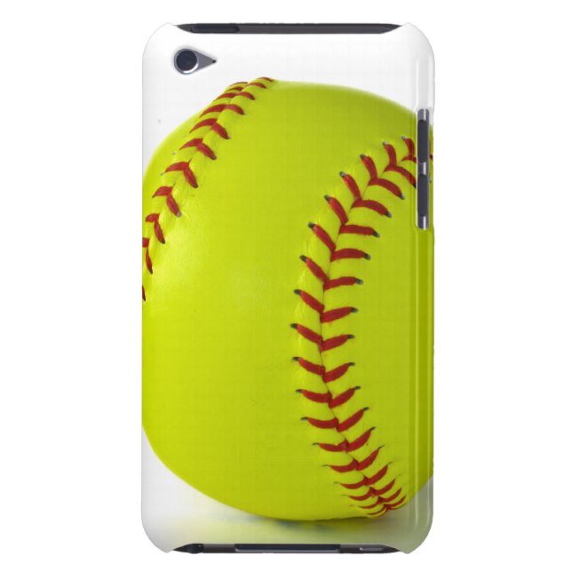 Softball IPod-draagtas iPod Touch Hoesje (Achterkant)