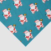 Softball-kerstspeler Tissuepapier (Detail)