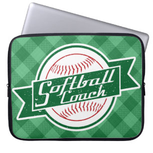Softball-laptophoes Laptop Sleeve