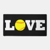 Softball Love Fastpitch Softball Player ou entraîn (Recto)