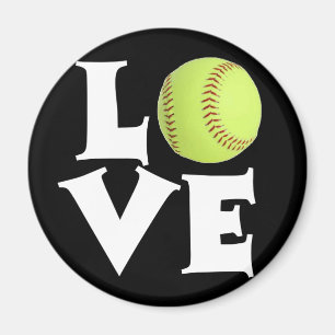 Softball Love Magneet