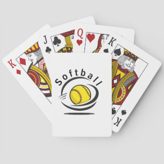Softball Lover Pokerkaarten
