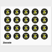 Softball Lover Wife - Sorry I Can't My Husband Has Ronde Sticker (Vel)
