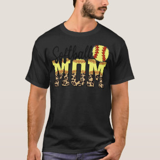 Softball Ma Best Moederdag T-shirt
