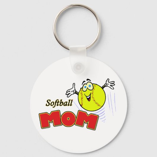 Softball Ma II Sleutelhanger (Voorkant)