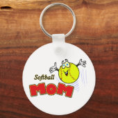 Softball Ma II Sleutelhanger (Voorkant)