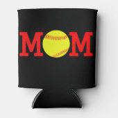 Softball Ma Koelbox Coozie (Voorkant)