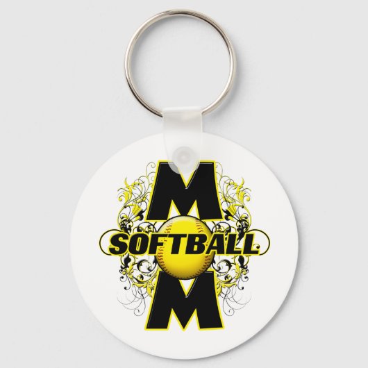 Softball Ma (kruis) copy.png Sleutelhanger (Voorkant)