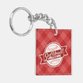 Softball Mam Keyring Sleutelhanger (Voorkant Links)
