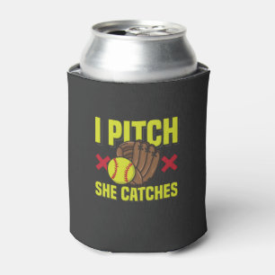 Softball mama Pap Baseball Sport Blikjeskoeler
