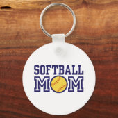 Softball mama sleutelhanger (Voorkant)