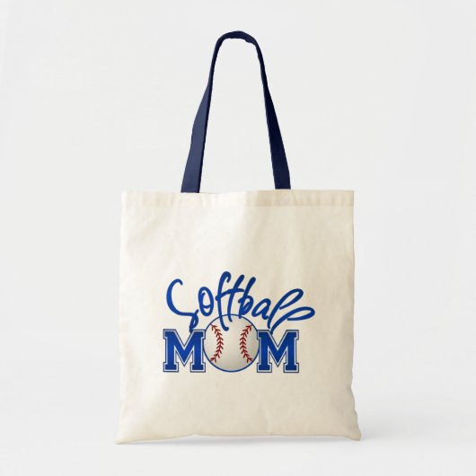 Softball mama tote bag (Voorkant)