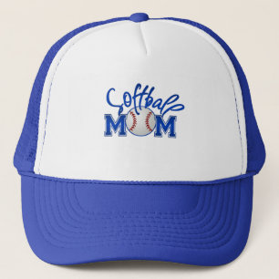 Softball mama Trucker Hats Trucker Pet