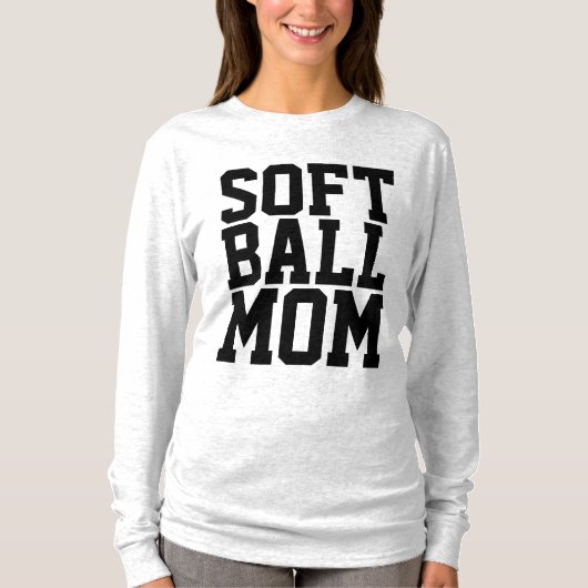 SOFTBALL MOM T-SHIRTS (Devant)