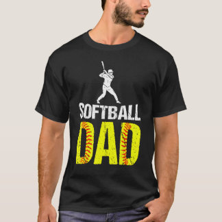 Softball Pap Sports Vaderdag T-shirt