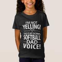 Softball Papa - Grappige papa Verjaardag of Vaderd