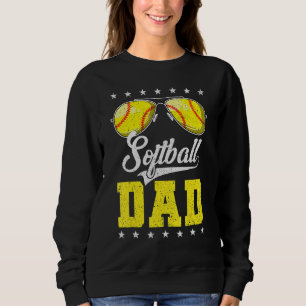 Softball Papa's vader van Softball Player vader Trui