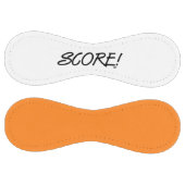 Softball Partition de balle douce blanche et orange (Panneaux)