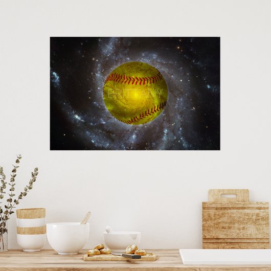 Softball personnalisable dans l'espace Poster Gala (Cuisine)