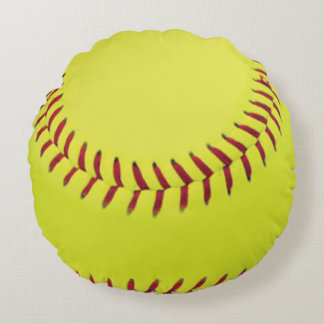 Softball Pillow Rond Kussen
