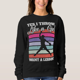 Softball Pitcher, ik denk dat een meisje een Trui